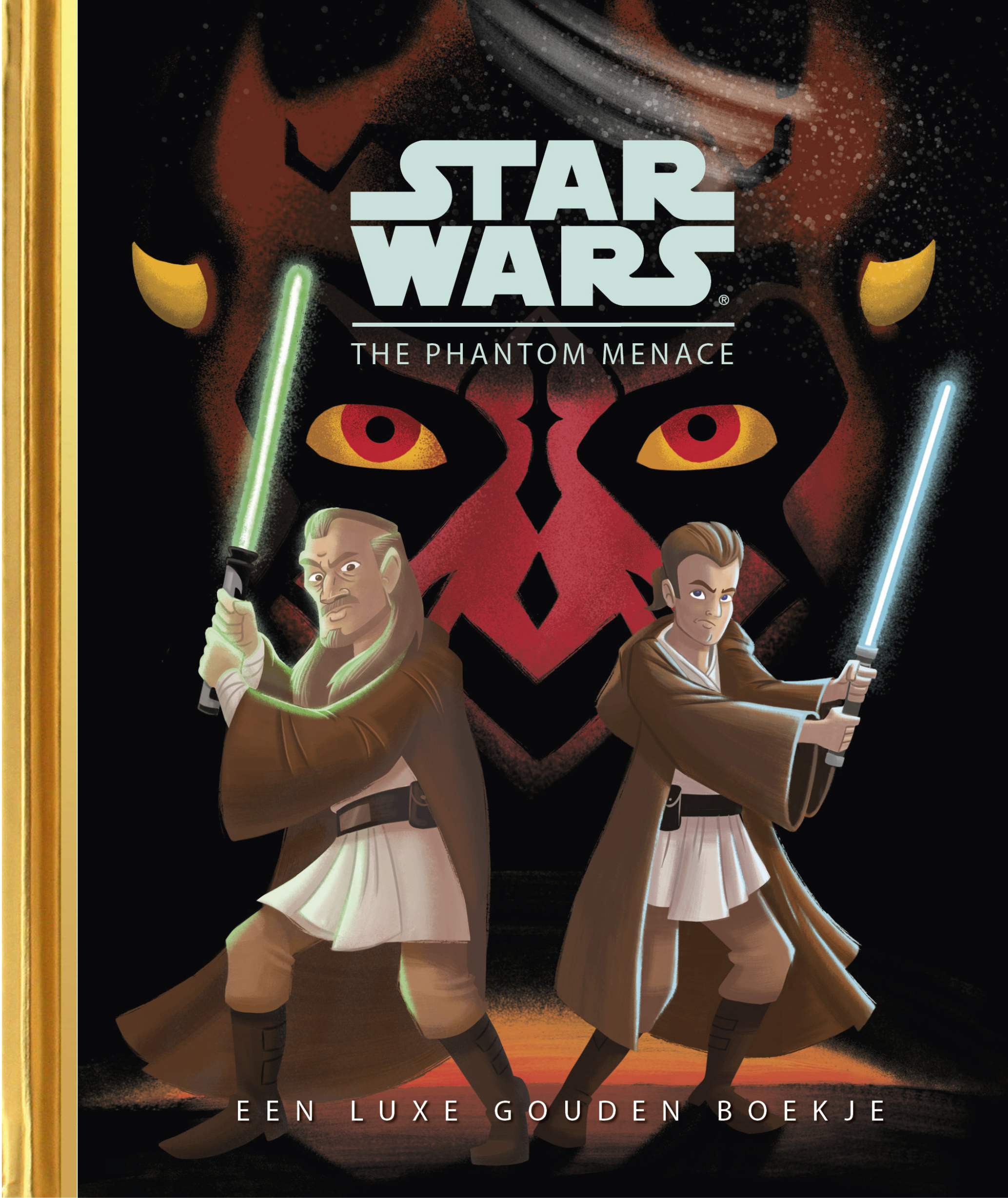 Uitgeverij Rubinstein Star Wars The phantom menace Gouden Boekjes